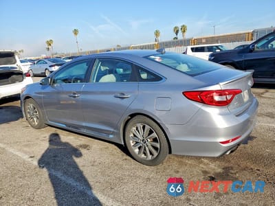 Drugie zdjęcie samochodu z przodu: 2017 HYUNDAI SONATA SPORT VIN:5NPE34AF6HH544556 - miniatura