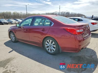 Drugie zdjęcie samochodu z przodu: 2015 SUBARU LEGACY 2.5I PREMIUM VIN:4S3BNBE63F3026120 - miniatura