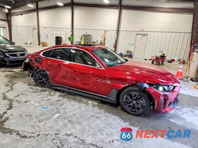 Czwarte zdjęcie samochodu z boku: 2025 BMW I4 EDRIVE 40 VIN:WBY23HD06SFU41820 - miniatura