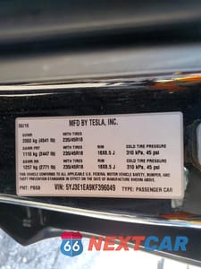 Zdjęcie 13 z 13 samochodu: 2019 TESLA MODEL 3 VIN:5YJ3E1EA9KF396049 - miniatura