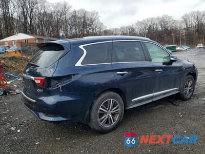 Trzecie zdjęcie samochodu z tyłu: 2018 INFINITI QX60 BASE VIN:5N1DL0MM3JC511610 - miniatura