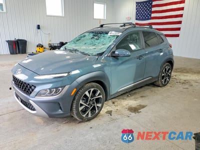 2022 HYUNDAI KONA LIMITED KM8K5CA34NU795781 - główne zdjęcie licytacji z USA - miniatura