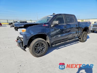 2021 CHEVROLET SILVERADO K1500 TRAIL BOSS CUSTOM 1GCPYCEF4MZ302835 - główne zdjęcie licytacji z USA - miniatura