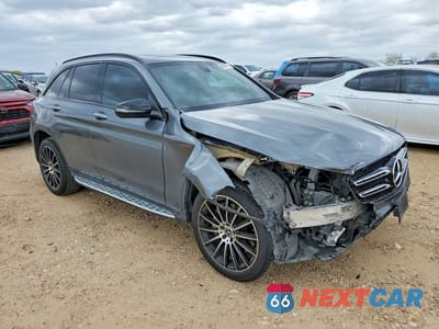 Czwarte zdjęcie samochodu z boku: 2019 MERCEDES-BENZ GLC 300 VIN:WDC0G4JB9KV137408 - miniatura
