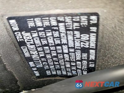 Zdjęcie 8 z 8 samochodu: 2023 KAWASAKI ZX636 K VIN:JKBZXJH10PA017770 - miniatura