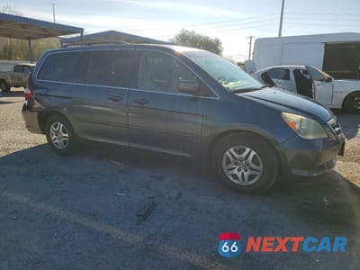 Czwarte zdjęcie samochodu z boku: 2006 HONDA ODYSSEY EXL VIN:5FNRL38766B413651 - miniatura