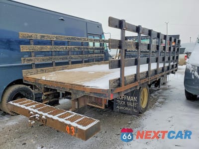 Trzecie zdjęcie samochodu z tyłu: 2019 ISUZU NPR XD FLATBED TRUCK VIN:JALC4W162K7K01186 - miniatura