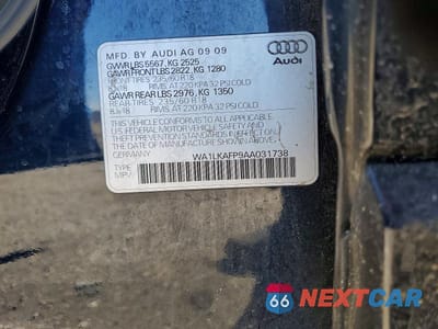 Zdjęcie 13 z 13 samochodu: 2010 AUDI Q5 PREMIUM PLUS VIN:WA1LKAFP9AA031738 - miniatura