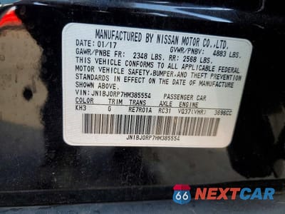 Zdjęcie 13 z 13 samochodu: 2017 INFINITI QX50 BASE VIN:JN1BJ0RP7HM385554 - miniatura