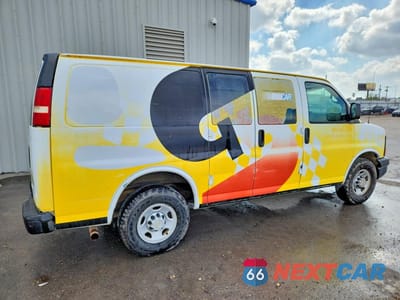 Trzecie zdjęcie samochodu z tyłu: 2007 CHEVROLET EXPRESS G2500 VIN:1GCGG25V471103842 - miniatura