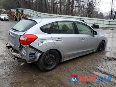 Trzecie zdjęcie samochodu z tyłu: 2012 SUBARU IMPREZA VIN:JF1GPAA67CH246560 - miniatura