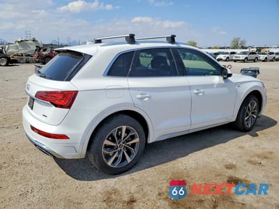 Trzecie zdjęcie samochodu z tyłu: 2022 AUDI Q5 PREMIUM PLUS 45 VIN:WA1EAAFY5N2134885 - miniatura