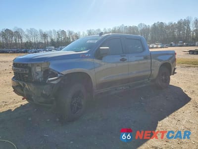 2021 CHEVROLET SILVERADO K1500 TRAIL BOSS CUSTOM 1GCPYCEF2MZ371183 - główne zdjęcie licytacji z USA - miniatura