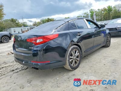 Trzecie zdjęcie samochodu z tyłu: 2012 KIA OPTIMA EX VIN:5XXGN4A70CG025583 - miniatura