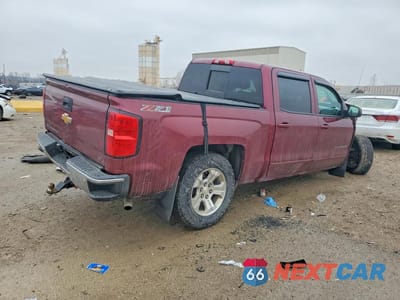 Trzecie zdjęcie samochodu z tyłu: 2015 CHEVROLET SILVERADO K1500 LT VIN:3GCUKREC9FG402817 - miniatura