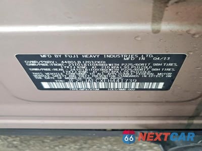 Zdjęcie 13 z 13 samochodu: 2014 SUBARU FORESTER 2.5I PREMIUM VIN:JF2SJAECXEH441739 - miniatura