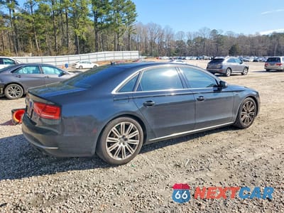 Trzecie zdjęcie samochodu z tyłu: 2013 AUDI A8 L QUATTRO VIN:WAURGAFD3DN032336 - miniatura