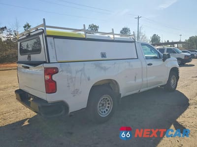 Trzecie zdjęcie samochodu z tyłu: 2019 CHEVROLET SILVERADO C1500 VIN:3GCNWAEH7KG178639 - miniatura