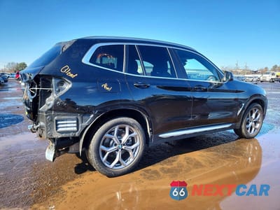 Trzecie zdjęcie samochodu z tyłu: 2024 BMW X3 XDRIVE30I VIN:WBX57DP0XRN310755 - miniatura