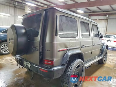 Trzecie zdjęcie samochodu z tyłu: 2023 MERCEDES-BENZ G 63 AMG VIN:W1NYC7HJ6PX468762 - miniatura