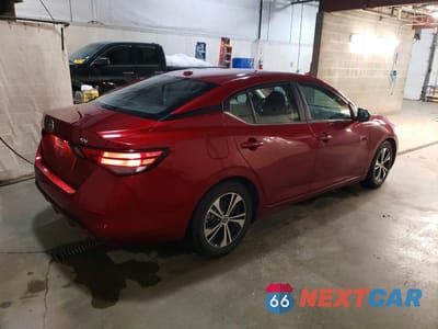 Trzecie zdjęcie samochodu z tyłu: 2021 NISSAN SENTRA SV VIN:3N1AB8CV8MY270354 - miniatura