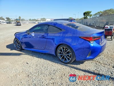 Drugie zdjęcie samochodu z przodu: 2021 LEXUS RC 300 F SPORT VIN:JTHGA5BC9M5011313 - miniatura