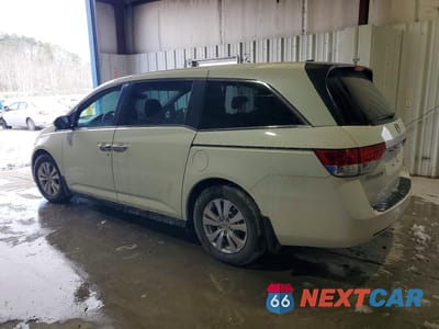 Drugie zdjęcie samochodu z przodu: 2016 HONDA ODYSSEY EXL VIN:5FNRL5H67GB057604 - miniatura