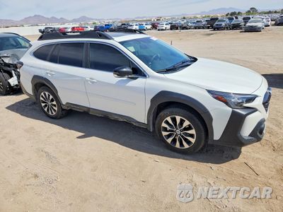 Czwarte zdjęcie samochodu z boku: 2024 SUBARU OUTBACK LIMITED VIN:4S4BTANC9R3249414 - miniatura