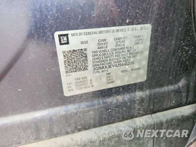 Zdjęcie 13 z 13 samochodu: 2018 CHEVROLET EQUINOX LT VIN:3GNAXJEV4JS641275 - miniatura