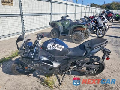 Trzecie zdjęcie samochodu z tyłu: 2026 KAWASAKI EX500 VIN:ML5EXGG12TDA79514 - miniatura