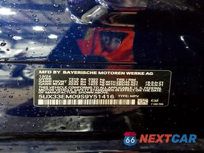 Zdjęcie 13 z 13 samochodu: 2025 BMW X7 M60I VIN:5UX33EM09S9Y51416 - miniatura