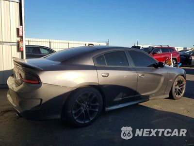 Trzecie zdjęcie samochodu z tyłu: 2022 DODGE CHARGER SCAT PACK VIN:2C3CDXGJ0NH173081 - miniatura