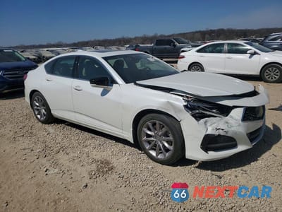 Czwarte zdjęcie samochodu z boku: 2023 ACURA TLX VIN:19UUB5F34PA000972 - miniatura
