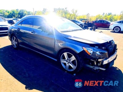 Czwarte zdjęcie samochodu z boku: 2017 MERCEDES-BENZ CLA 250 VIN:WDDSJ4EB0HN400118 - miniatura