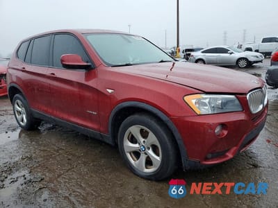 Czwarte zdjęcie samochodu z boku: 2012 BMW X3 XDRIVE28I VIN:5UXWX5C54CL717190 - miniatura