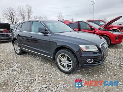 Czwarte zdjęcie samochodu z boku: 2016 AUDI Q5 PREMIUM PLUS VIN:WA1L2AFP9GA106611 - miniatura