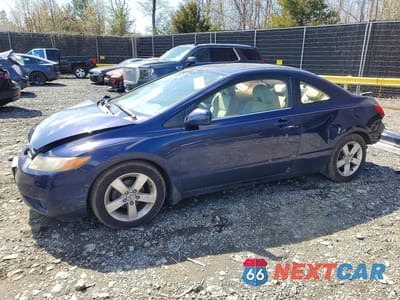 2006 HONDA CIVIC EX 2HGFG12816H534144 - główne zdjęcie licytacji z USA - miniatura