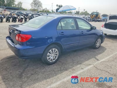 Trzecie zdjęcie samochodu z tyłu: 2007 TOYOTA COROLLA LE VIN:1NXBR32E57Z877154 - miniatura