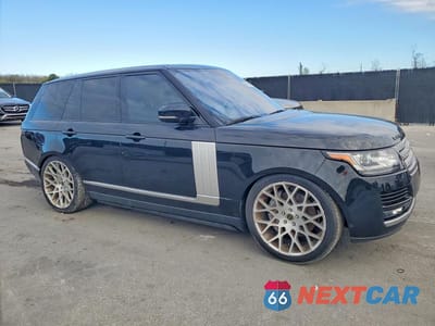 Czwarte zdjęcie samochodu z boku: 2016 LAND ROVER RANGE ROVER SUPERCHARGED VIN:SALGS2EF2GA266845 - miniatura