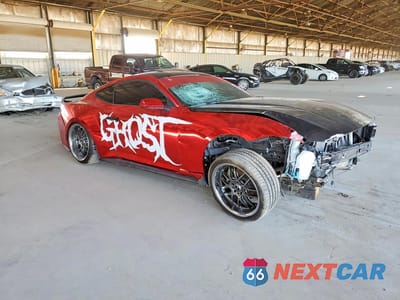 Czwarte zdjęcie samochodu z boku: 2024 FORD MUSTANG VIN:1FA6P8TH1R5102662 - miniatura