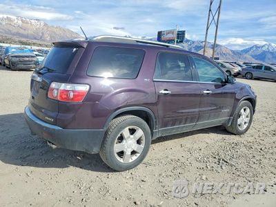 Trzecie zdjęcie samochodu z tyłu: 2008 GMC ACADIA SLT-2 VIN:1GKEV33718J287182 - miniatura
