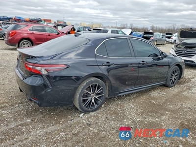 Trzecie zdjęcie samochodu z tyłu: 2022 TOYOTA CAMRY SE VIN:4T1G11AK1NU659010 - miniatura