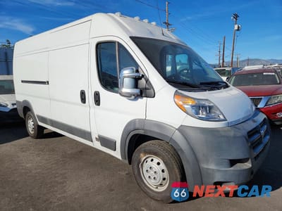 Czwarte zdjęcie samochodu z boku: 2017 RAM PROMASTER 2500 DELIVERY VAN VIN:3C6TRVDG7HE548479 - miniatura