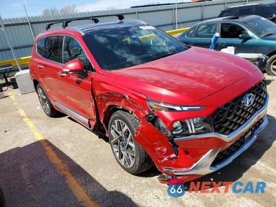 Czwarte zdjęcie samochodu z boku: 2022 HYUNDAI SANTA FE CALLIGRAPHY VIN:5NMS54AL5NH413338 - miniatura