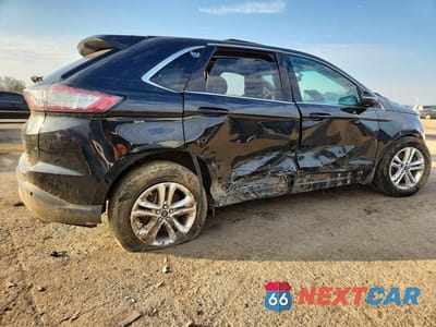 Trzecie zdjęcie samochodu z tyłu: 2015 FORD EDGE SEL VIN:2FMTK4J83FBC28306 - miniatura