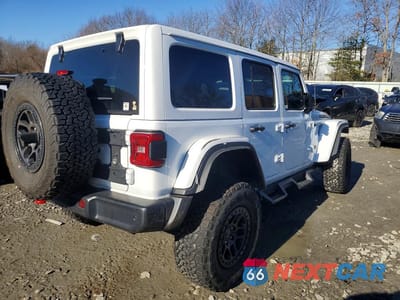 Trzecie zdjęcie samochodu z tyłu: 2022 JEEP WRANGLER UNLIMITED RUBICON VIN:1C4JJXFG9NW249111 - miniatura