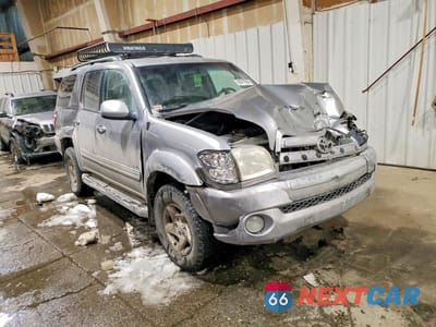 Czwarte zdjęcie samochodu z boku: 2001 TOYOTA SEQUOIA SR5 VIN:5TDBT44A71S016589 - miniatura