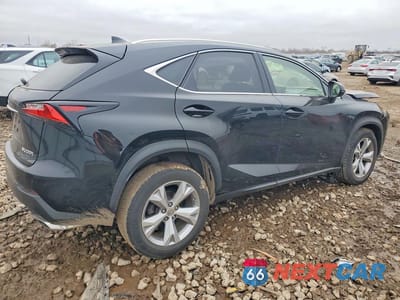 Trzecie zdjęcie samochodu z tyłu: 2017 LEXUS NX 200T BASE VIN:JTJBARBZ2H2142885 - miniatura