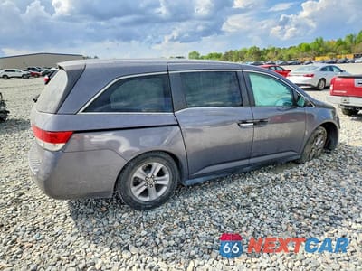 Trzecie zdjęcie samochodu z tyłu: 2016 HONDA ODYSSEY LX VIN:5FNRL5H27GB035938 - miniatura