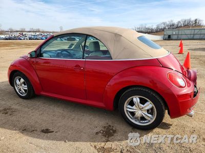 Drugie zdjęcie samochodu z przodu: 2007 VOLKSWAGEN NEW BEETLE CONVERTIBLE OPTION PACKAGE 1 VIN:3VWRF31Y67M417025 - miniatura